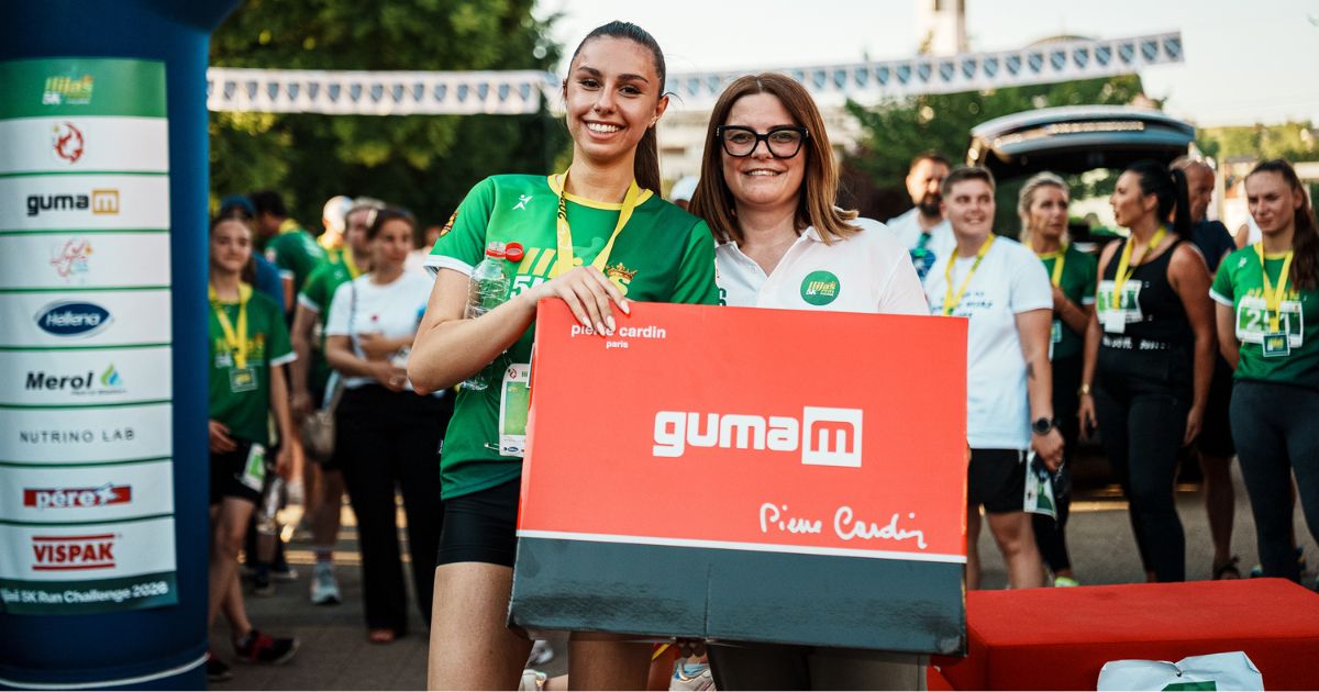 GUMA M podržala utrku Ilijaš 5K Run Challenge 2026