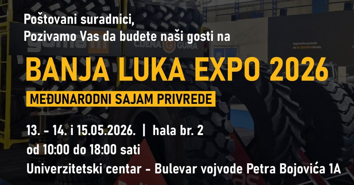 Banja Luka EXPO 2026 – Međunarodni sajam privrede